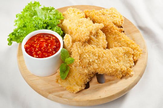 Ảnh món Ức gà chiên giòn